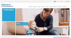 Desktop Screenshot of familienpflege.diakonieffb.de